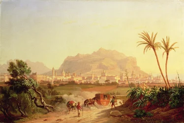 Veduta di Palermo, c.1831